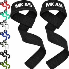 Lifting Wrist Straps Support Brace Weightlifting Deadlift Powerlifting