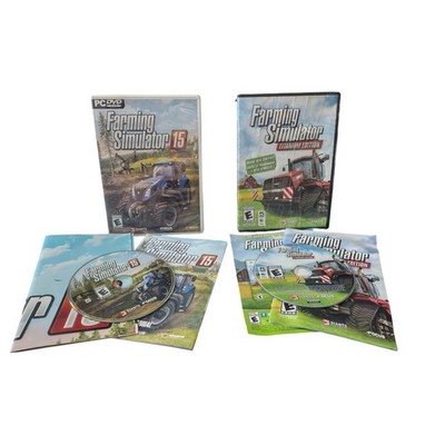 Farming Simulator PC Game Lot - FS 15 & FS 2013 Titanium Edition - Windows DVD