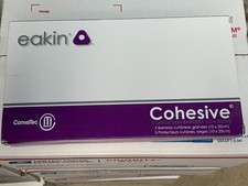 5 Pieces 1 Box NEW CONVATEC 839003 LARGE Eakin Cohesive Skin Barriers 4" x 8"