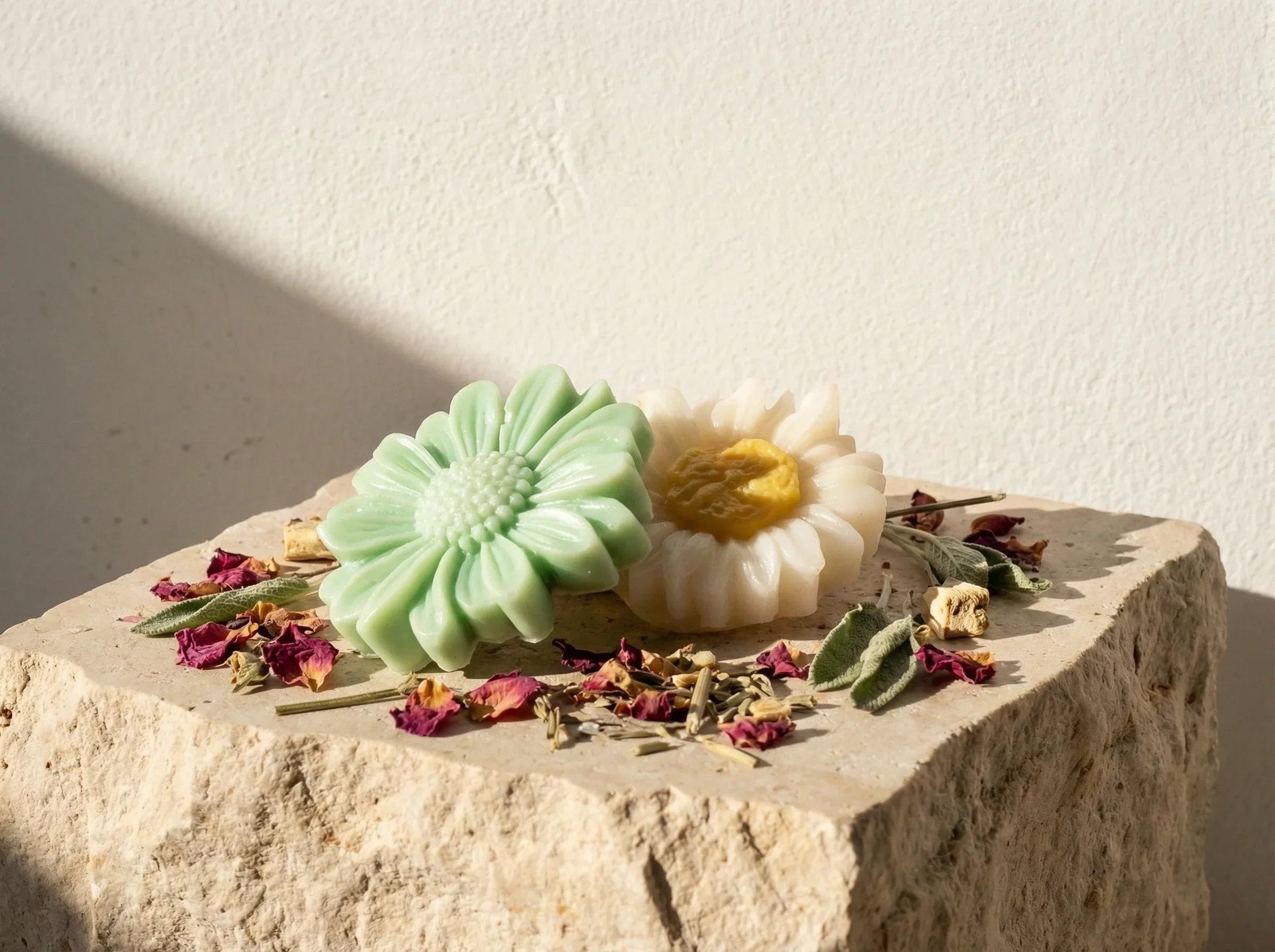 Fondant bruleur Bakhour Sauge et Rose pour rituel de meditation et yoga a la maison