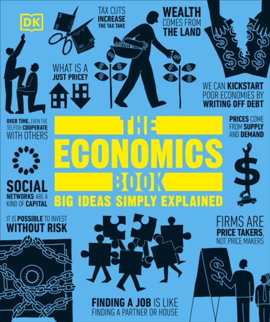 The Economics Book Big Ideas Simply Explained by DK (Hardback Book)