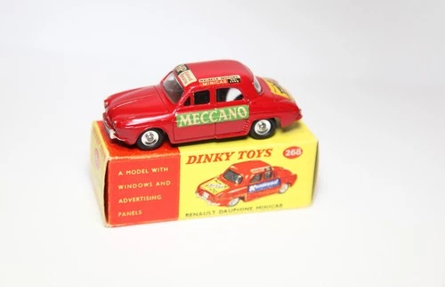 Dinky 268 Renault Dauphine Minicab In Original Box - Near Mint Vintage Original