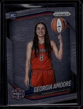 2025-26 WNBA Prizm #140 Georgia Amoore Image Variation NMT+ Mystics