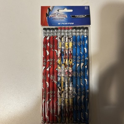 Power Rangers Pencils 12 Pack Party Favors School Supplies DesignWare New