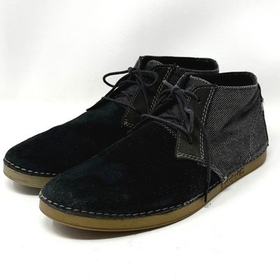Timberland Mens Bailard Black Suede Canvas Chukka Boots  display picture 2