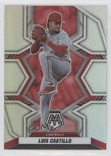 2022 Panini Mosaic Silver Prizm Luis Castillo #175 00em