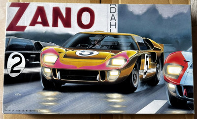 Ford GT-40 Mk.II 1966 Le Mans 3rd 1/24 Fujimi SP-10 12103 mit Fotoätzteilen