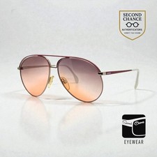 ALPINA VINTAGE Sunglasses-3302220-New Amber Gradient Custom Tinted Lenses-60mm