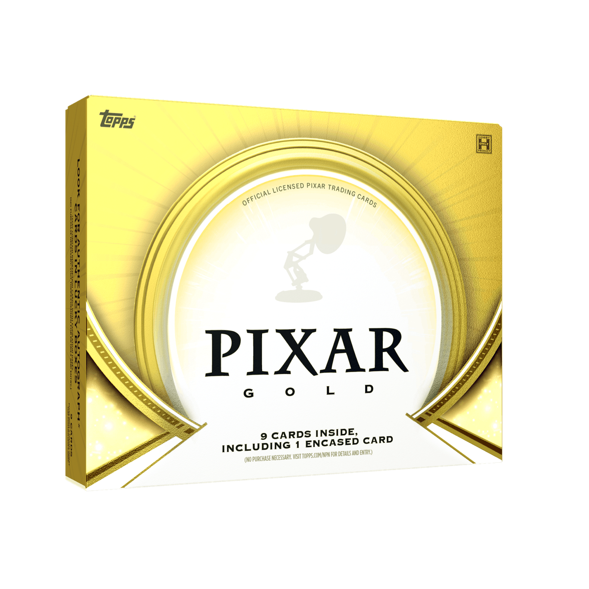 2025 TOPPS DISNEY PIXAR GOLD HOBBY 6-BOX CASE w/Chrome Brand New