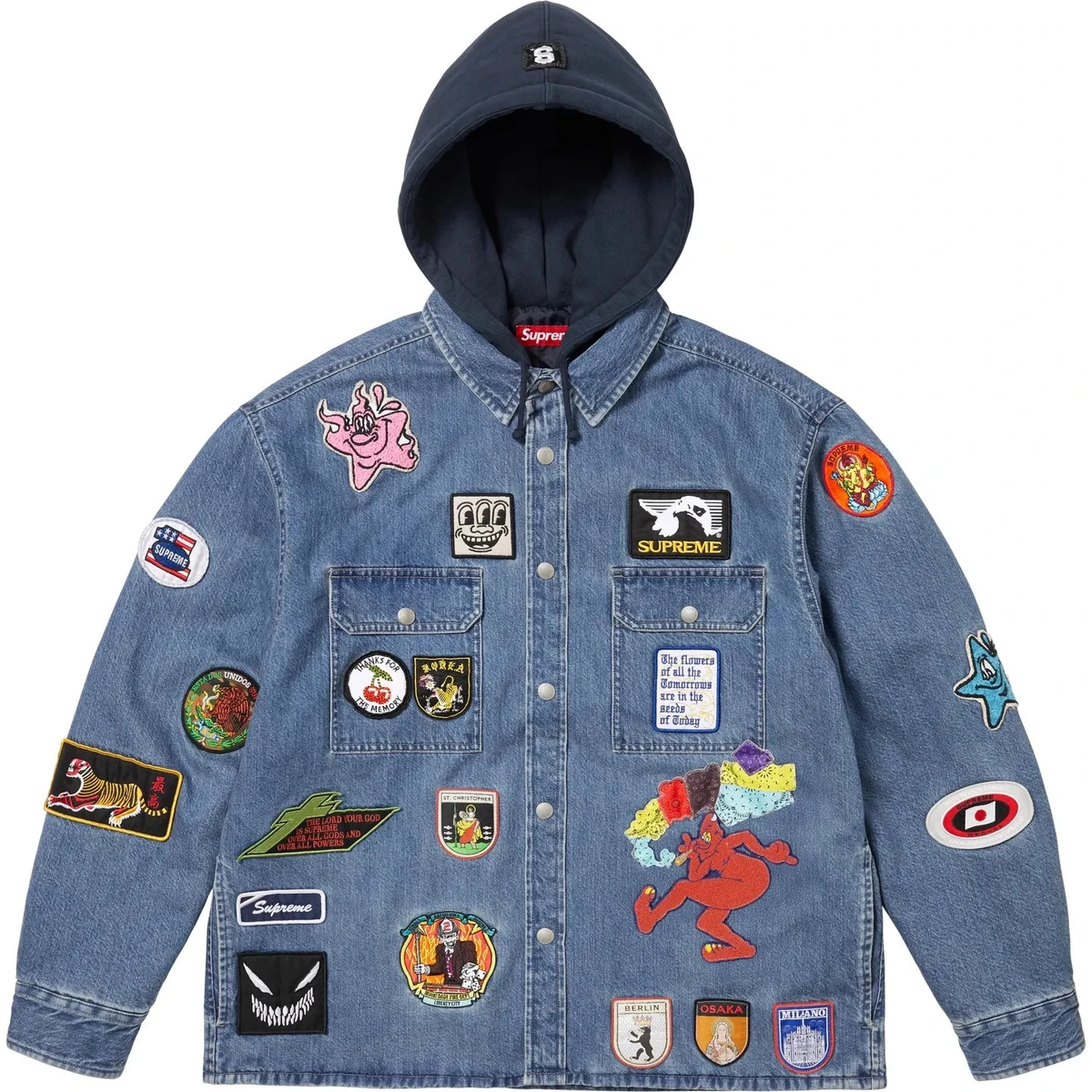 Supreme 迷彩外套、夹克、背心棉外壳男士| eBay