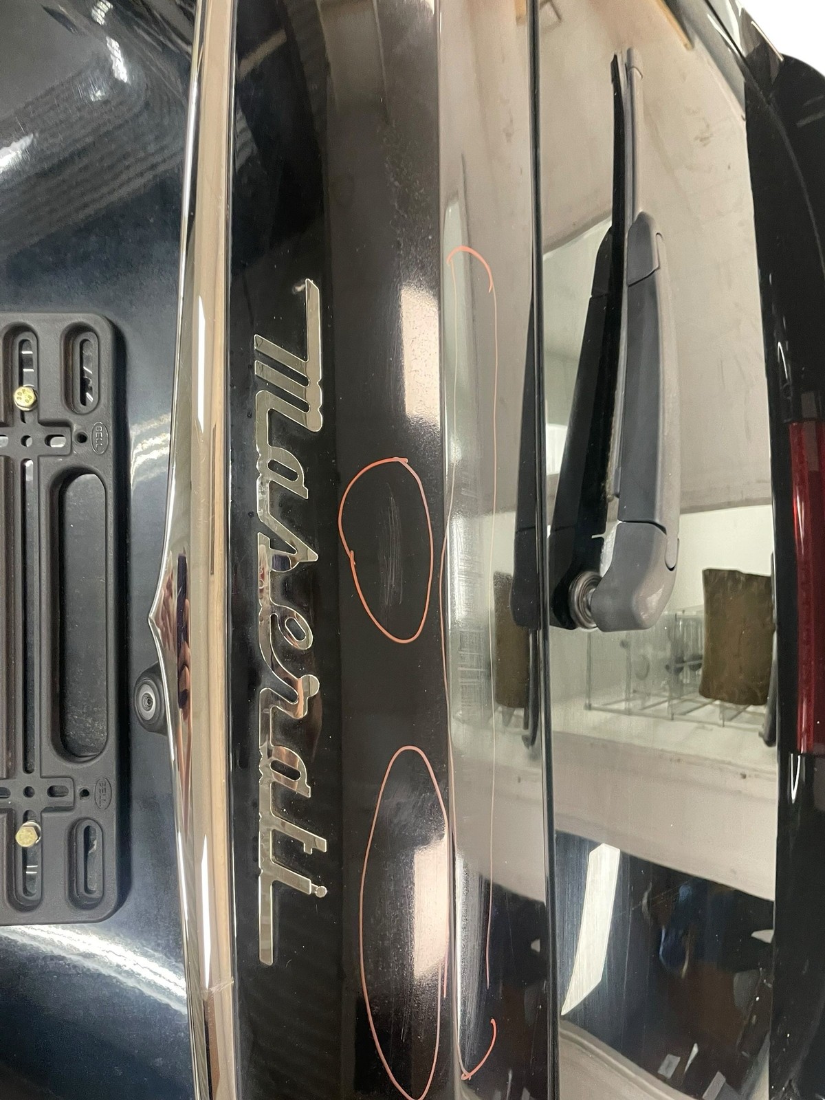 2018 MASERATI LEVANTE REAR TAILGATE LIFTGATE TRUNK HATCH LID SHELL OEM