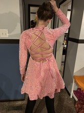 Figure Skating Costume Or Dress for A Dance Competition