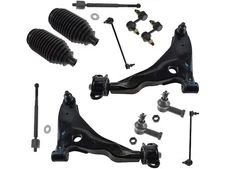 82GY18C Control Arm Ball Joint Tie Rod and Sway Bar Link Kit Fits Stratus