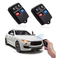 2Pcs Keyless Entry Remote Key Fob 4-Button Replacement for Ford Escape