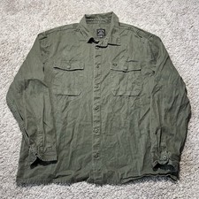 Billabong Hemp Jacket Green Adventure Button ...