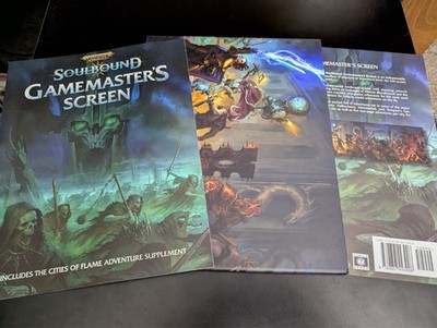 Warhammer AOS Age of Sigmar Soulbound RPG Gamemaster's Screen!
