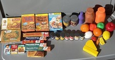 Vintage Pretend Play Food Lot - Quarter In Pictures for Size Of Food