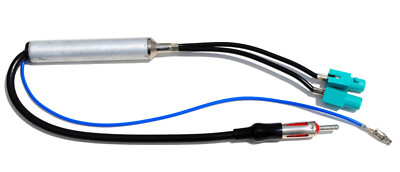 Radio Aerial Antenna Amplified Adapter Diversity System Dual 2Twin Fakra 