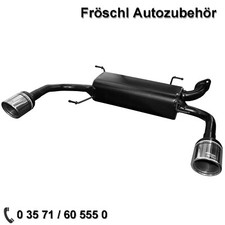 für Suzuki Swift 4 Sport 1,6 Duplex Sportauspuff Endtopf Auspuff a*