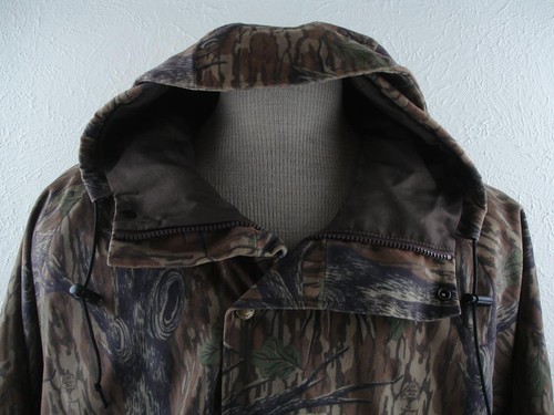 Men's 2XL Cabela's Dry-Plus Hunting Parka Jacket Mossy Oak Shadow Grass Hood USA - Picture 2 of 23