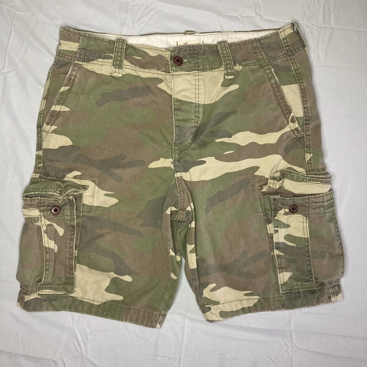 Hollister camouflage clearance shorts