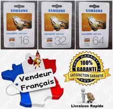 Carte mémoire Haut Débit 48Mo/s Micro SD SDHC SDXC UHS-I Classe 10 - Samsung EVO