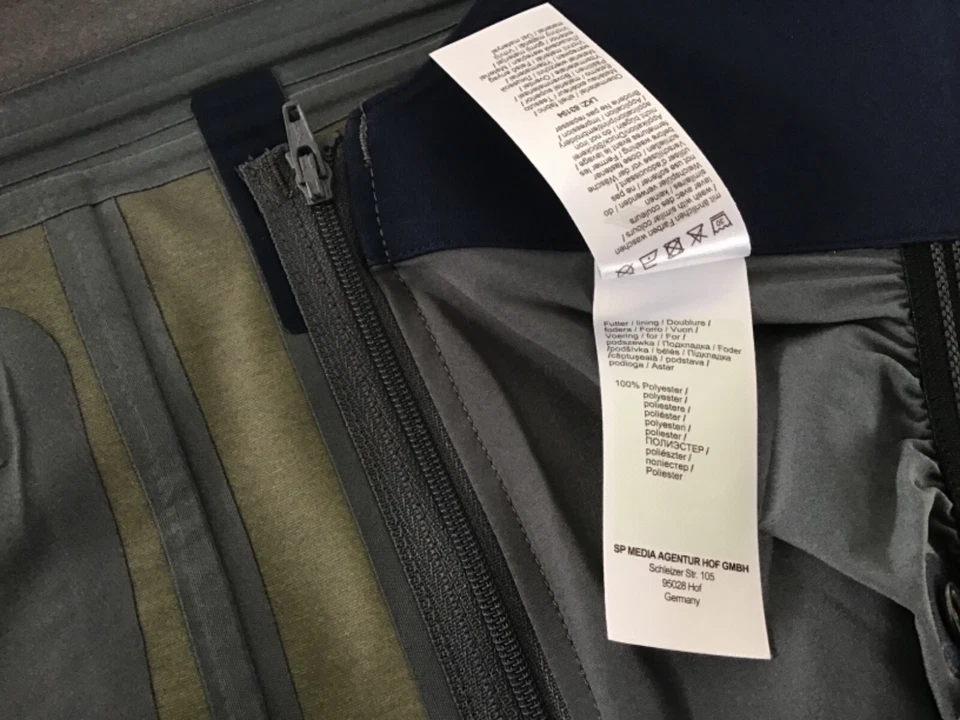 Herren Skijacke F2 Blau/Dunkelblau und Gelb/Dunkelblau Gr. S–48 und M–50 Neu ! - Bild 4 von 4