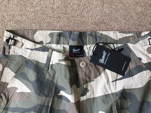 Brandit BDU Ripstop Combat Trousers Cammouflage In Womens Size 36 BRAND NEW - Picture 2 of 4
