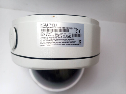 ACTi CAMERA KCM-7111 SECURITY VIDEO DOME CCTV WIDE ANGLE DAY/NIGHT POE RUGGED - Picture 6 of 6
