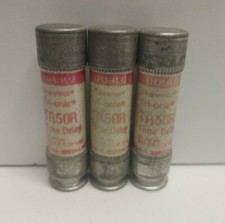 LOT OF 2 NEW OLD STOCK GOULD SHAWMUT 50A 250V RK5 FUSES TR50R
