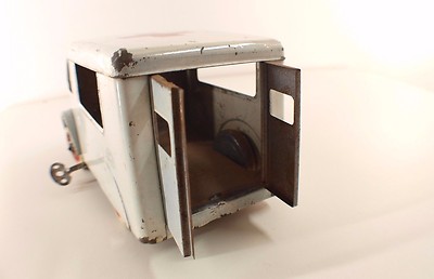 JAN VINOT FRANCE 5194-9A DURIEZ Fourgon-ambulance moteur clé tôle tintoy 21cm EUR 138,00 - FR