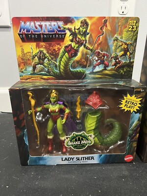 NEW Masters of the Universe Origins LADY SLITHER Figure Mattel Creations Snake