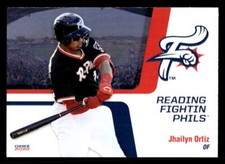 Jhailyn Ortiz 2022 Choice Reading Fightin Phils #40 Reading Fightin Phils