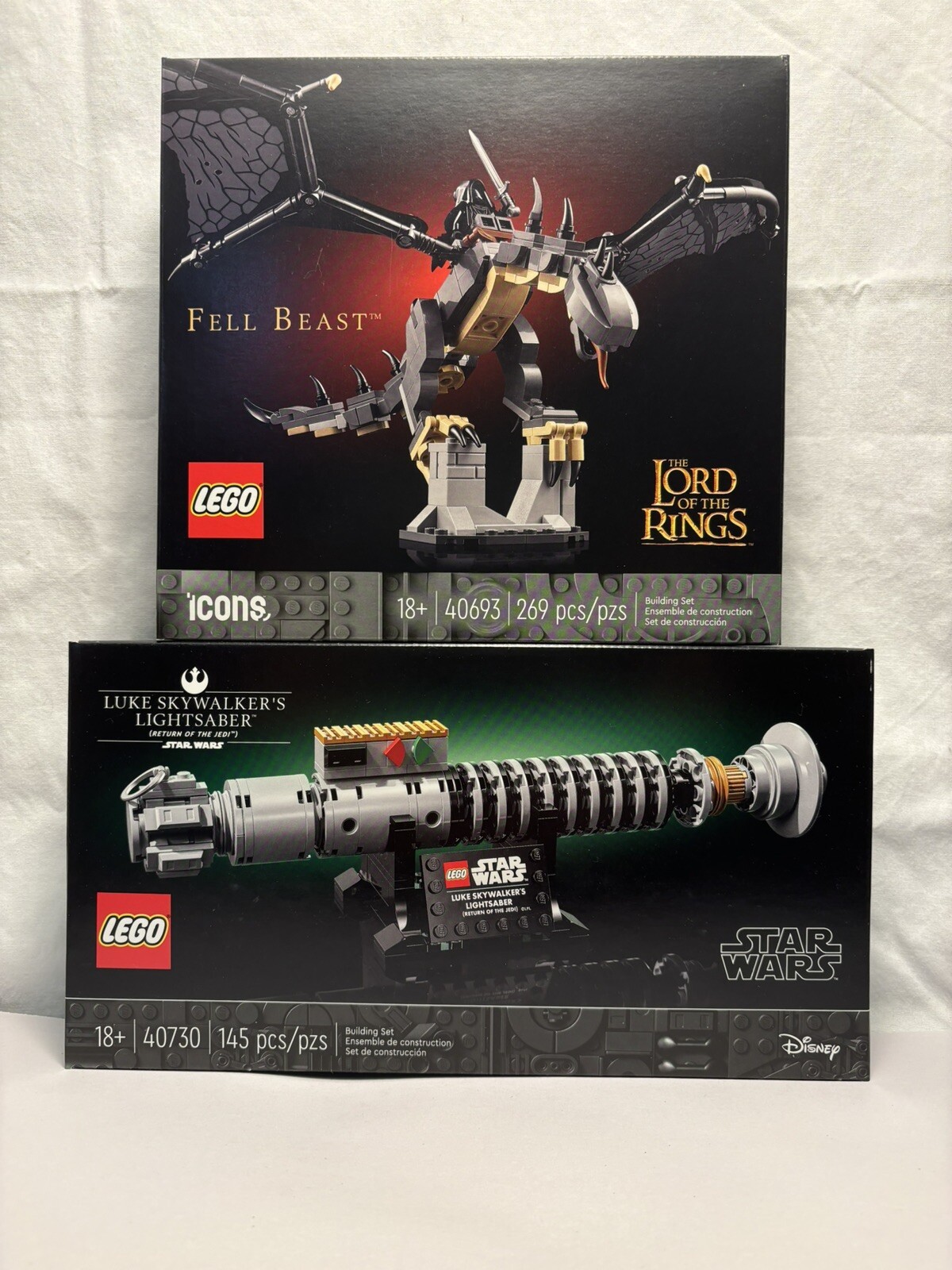 LEGO Fell Beast GWP 40693 Luke Skywalker's Lightsaber GWP 40730