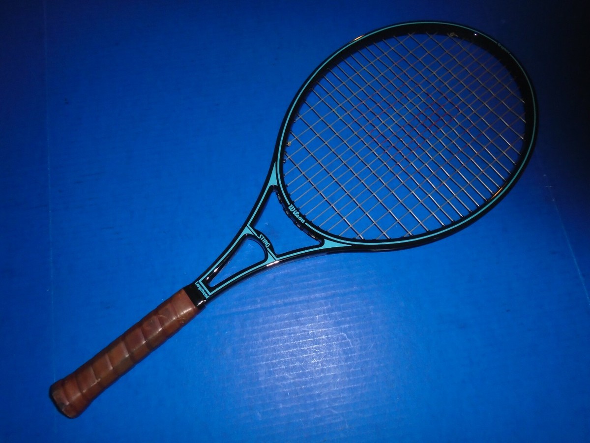 1980s Wilson Sting Largehead Tennis Racquet. 4 3/8. 100% Graphite
