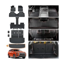 GALVAGNIATE Floor Mats Cargo Liner for 2020-2024 2025 Hyundai Palisade (7&8 S...