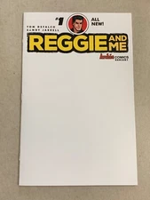REGGIE AND ME V.2 #1 BLANK SKETCH VARIANT COVER 'J' NM 1ST PRINTING, ARCHIE 2017