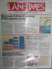 LAN TIMES Magazine October 1989. New. McGraw-...