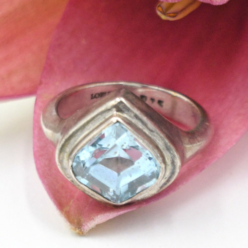 Sterling Silver 925 Designer Lori Bonn Topaz Gems… - image 1