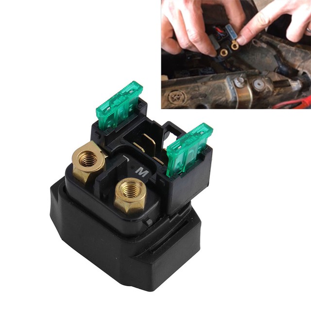 Starter Solenoid Relay For Yamaha YFM 350 400 450 660 Grizzly Kodiak