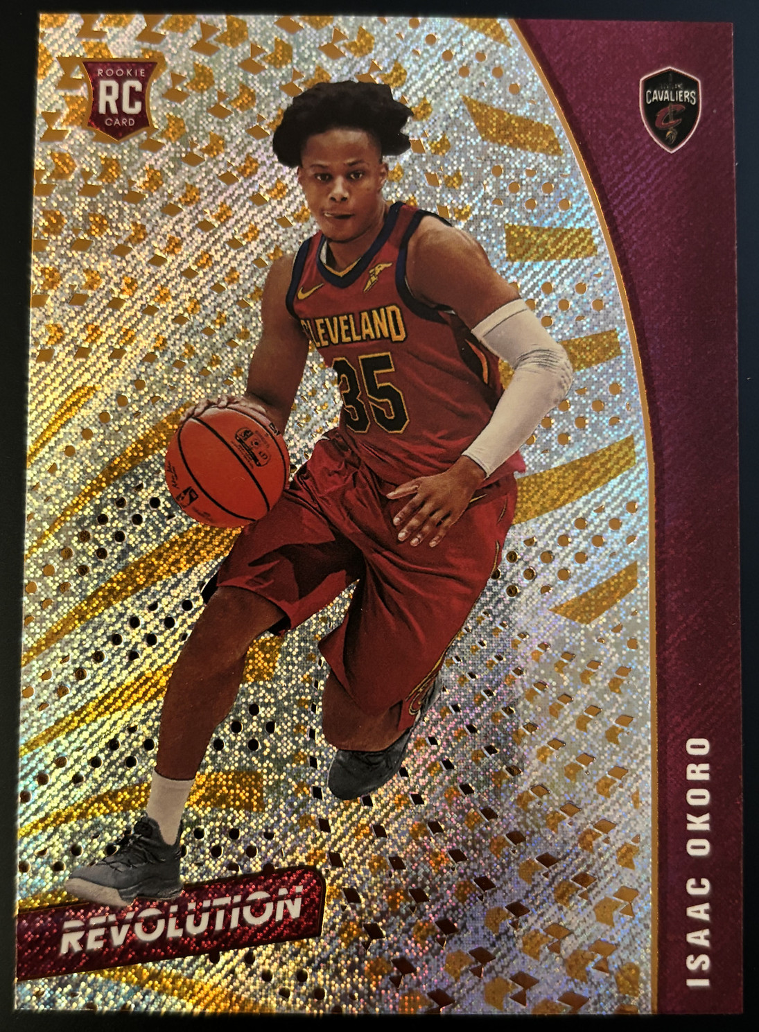 2020-21 Panini Revolution #142 Isaac Okoro RC