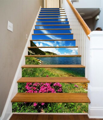 3D Wonderful Sea E54 Stair Risers Decoration Photo Mural Vinyl Decal Wallpaper E