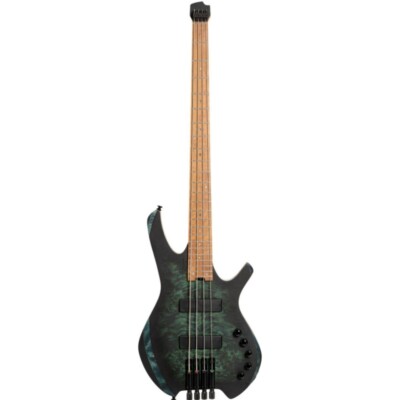 CORT SPACE4SDG Headless Star Dust Green Perfectly Balanced Bass Guitar