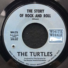 The Story Of Rock And Roll/Can't You Hear The Cows by The Turtles (WW-273) 7" EX