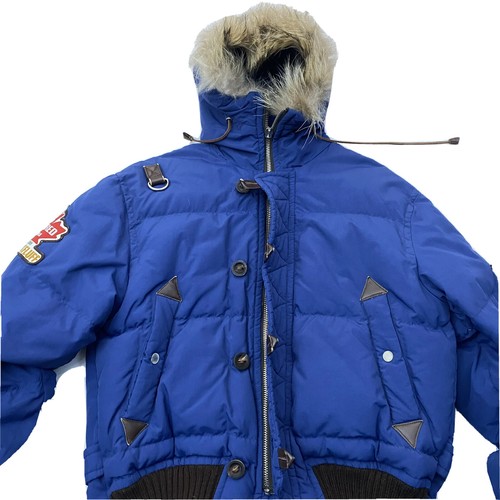 Mens DSquared2 Racoon fur Goose Down 