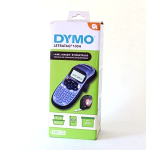 Dymo Letratag LT-100H Bleu Portable Label Maker Nouveau Testé
