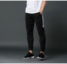 Men Activewear Track Pants Joggers Training Sweatpants Sport Gym Stretch Trouser