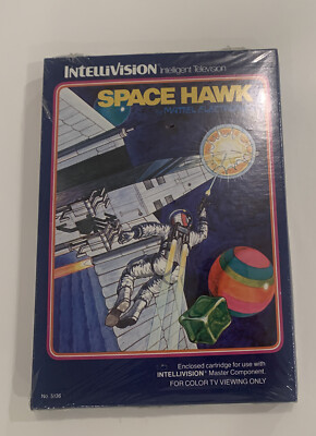 SPACE HAWK Intellivision Mattel Electronics New Sealed