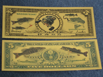 Bass Fishing Banknote Crankbaits Baits Lure Topwater Ice Blades Shanty Augers