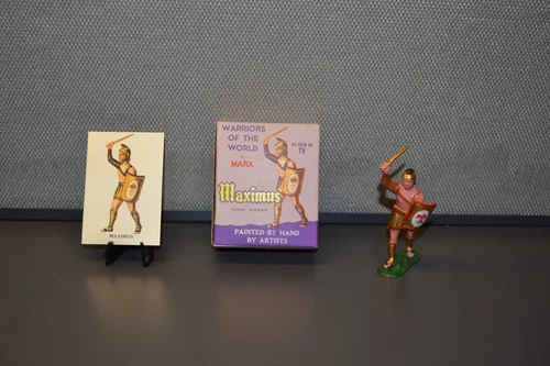 Vintage Marx Warriors Of The World - Roman Warriors - #2 Maximus